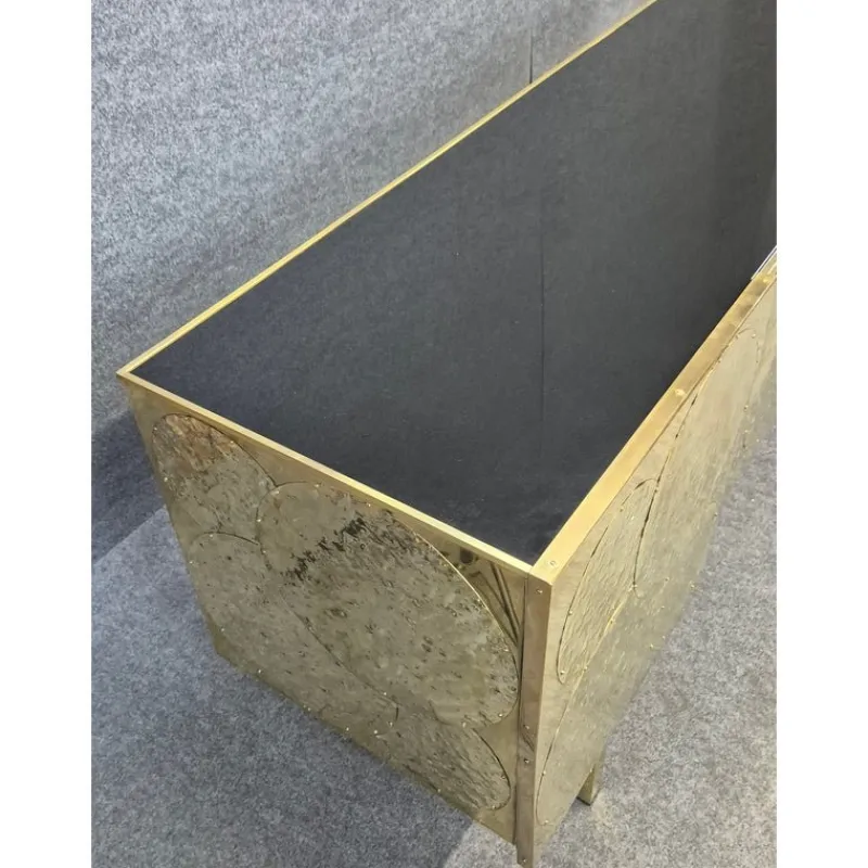 Pamono Brass Sideboard by Justfurnituress Designer> Storage