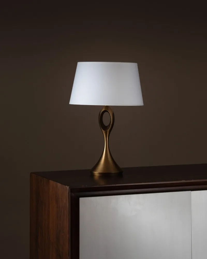 Pamono Brass Table Lamp, 2000s> Table Lamps