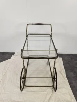 Pamono Brass Trolley from Maison Bagues><noscript><img width=