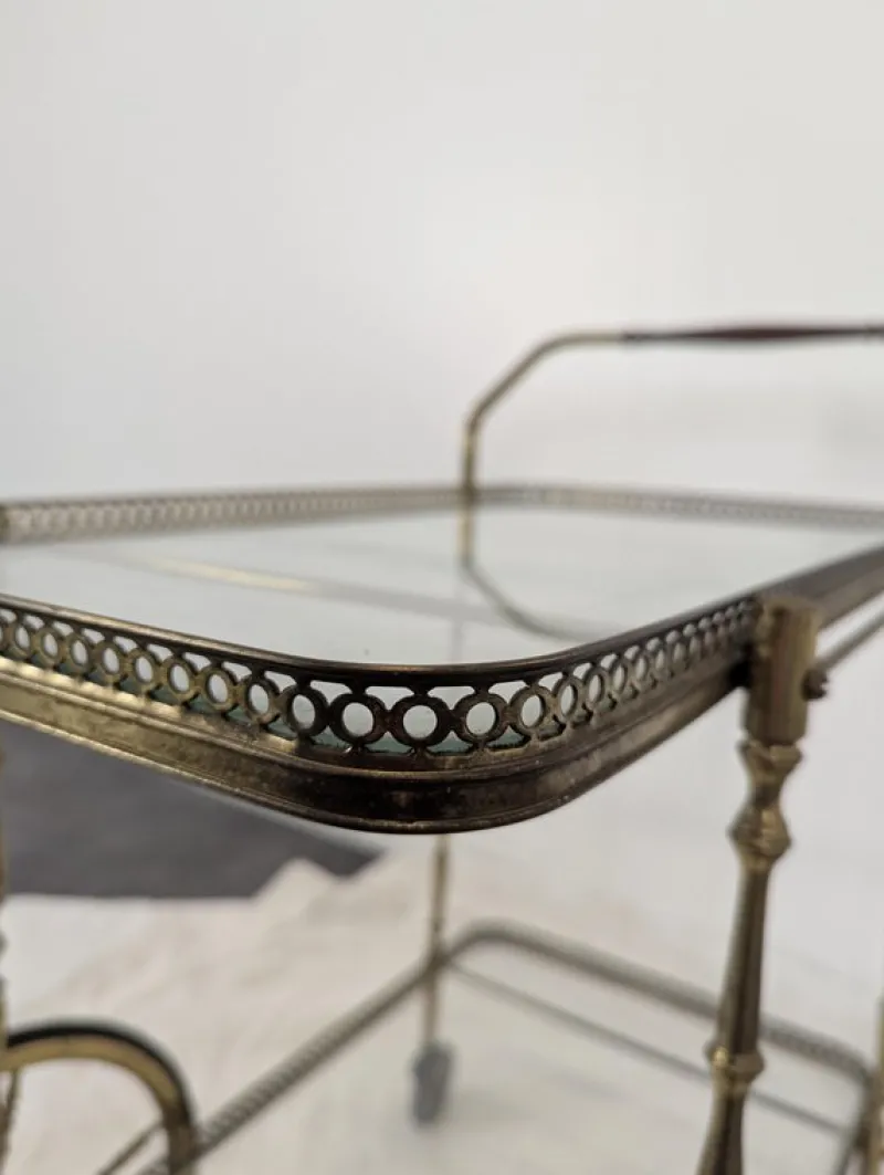 Pamono Brass Trolley from Maison Bagues> Serving Bar Carts & Trolleys