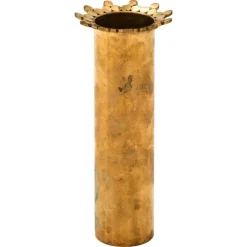 Sale Pamono Brass Vase by Pierre Forsell, 1950s