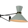 Pamono Brass Wall Lamp by Rene Mathieu for Maison Lunel, 1960s> Wall Lights & Sconces