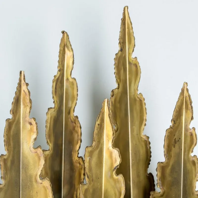 Pamono Brass Wall Sconces by Holm Sorensen, 1960, Set of 2> Wall Lights & Sconces