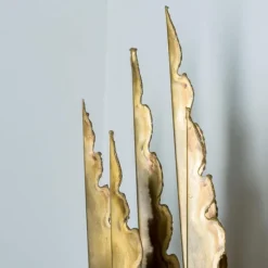 Pamono Brass Wall Sconces by Holm Sorensen, 1960, Set of 2><noscript><img width=