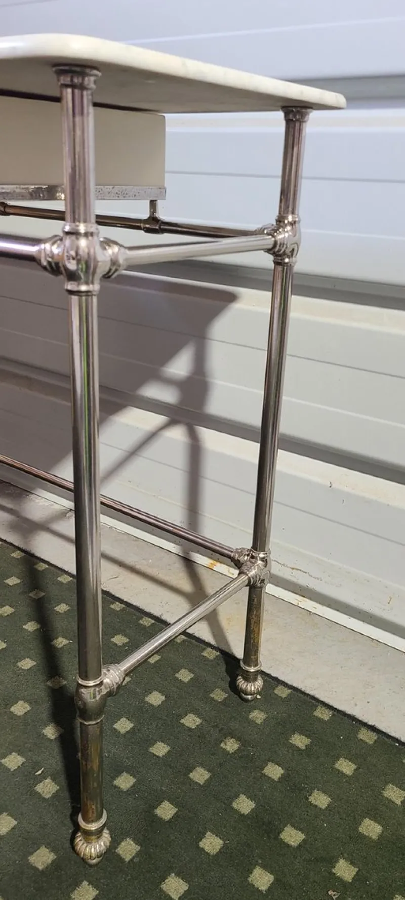 Pamono Brass Washing Table, 1900s> Worktables & Workbenches