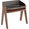 Pamono Bravero Walnut and Breccia Imperiale Glass Nightstand by Morica Design> Tables|Nightstands