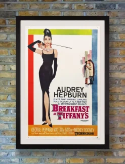 Pamono Breakfast at Tiffany's Movie Poster, 1961><noscript><img width=