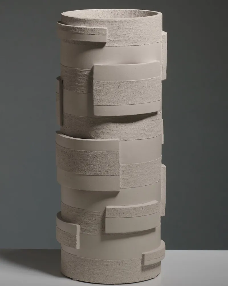 Pamono Bricks Ceramic Table Lamp by Katia Langeard> Table Lamps