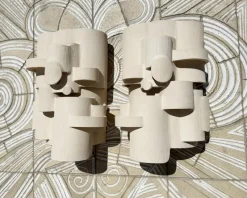 Pamono Bridge Wall Lamps by Olivia Cognet, Set of 2><noscript><img width=