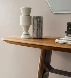 Pamono Bridge Walnut Console Table by Morica Design><noscript><img width=