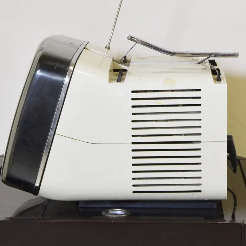 Pamono Brionvega Tv Algol 11 by Marco Zanuso Richard Sapper, 1960s> Electronics