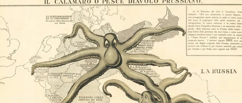 Pamono British WWI Propaganda Poster for Italian Readers, 1890s> Posters