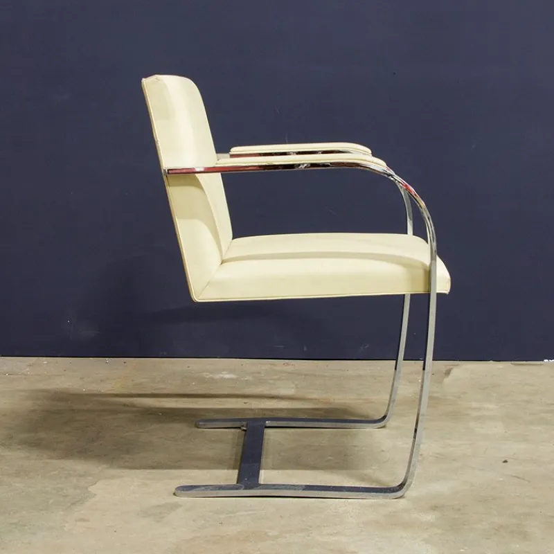 Pamono BRNO Flat Base Chair by Ludwig Mies van der Rohe, 1970s> Lounge Chairs & Armchairs