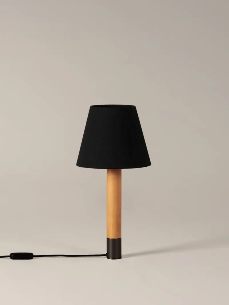 Online Pamono Bronze and Black Básica M1 Table Lamp by Santiago Roqueta for Santa & Cole