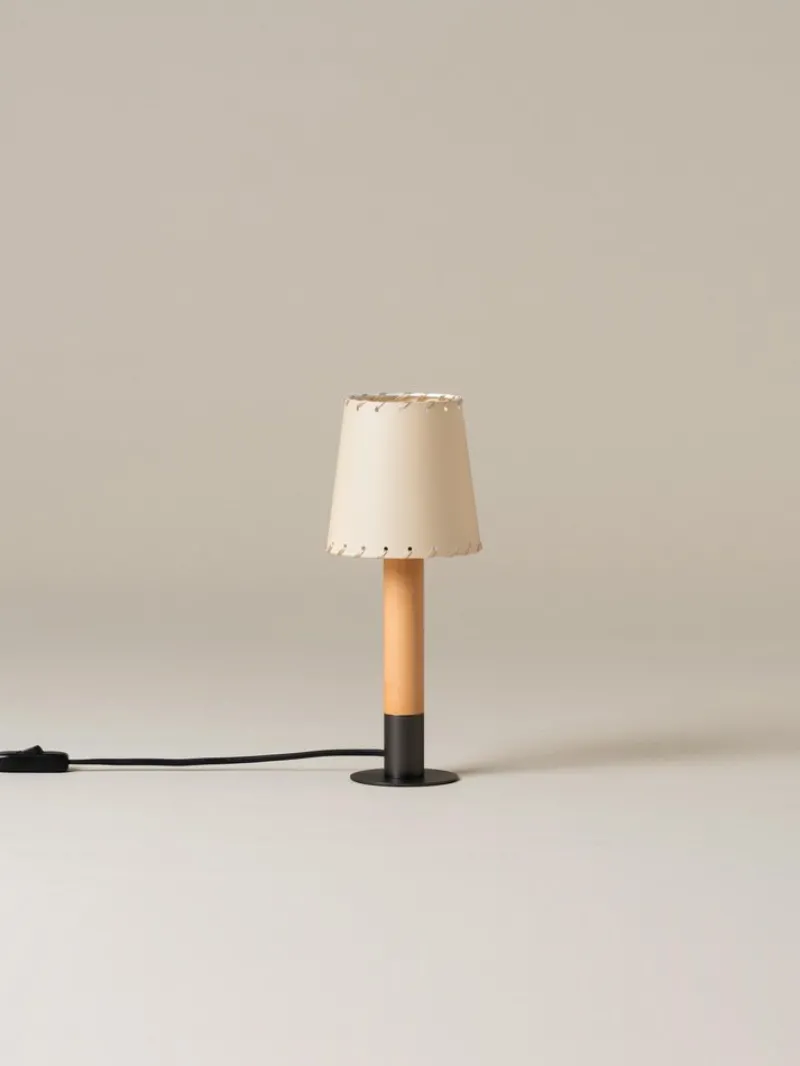 Clearance Pamono Bronze Básica Mínima Table Lamp by Santiago Roqueta for Santa & Cole