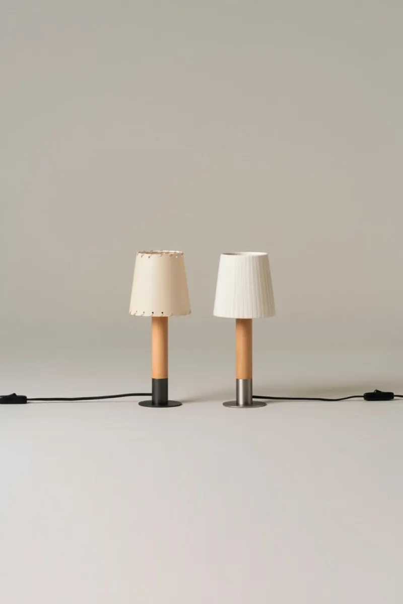Clearance Pamono Bronze Básica Mínima Table Lamp by Santiago Roqueta for Santa & Cole