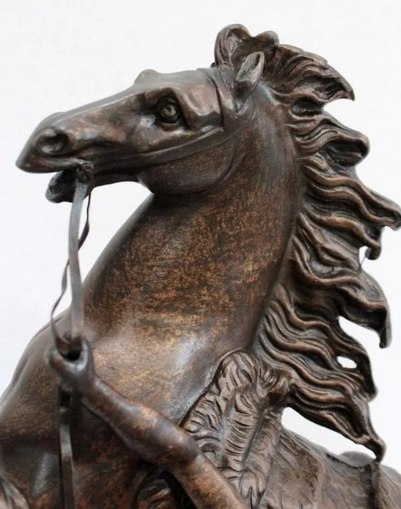 Pamono Bronze Cheval de Marly after G. Coustou, 19th Century> Classical|Sculpture
