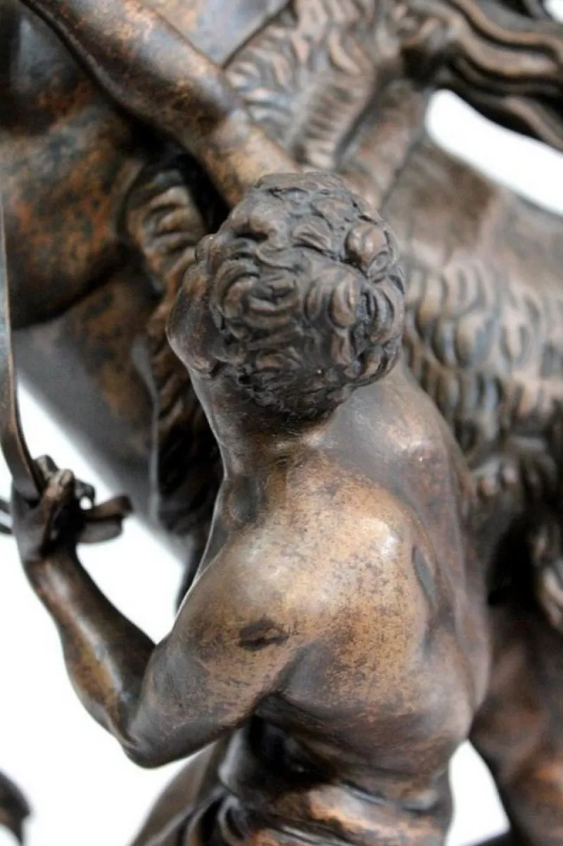 Pamono Bronze Cheval de Marly after G. Coustou, 19th Century> Classical|Sculpture