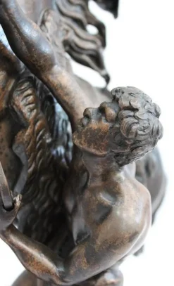 Pamono Bronze Cheval de Marly after G. Coustou, 19th Century><noscript><img width=