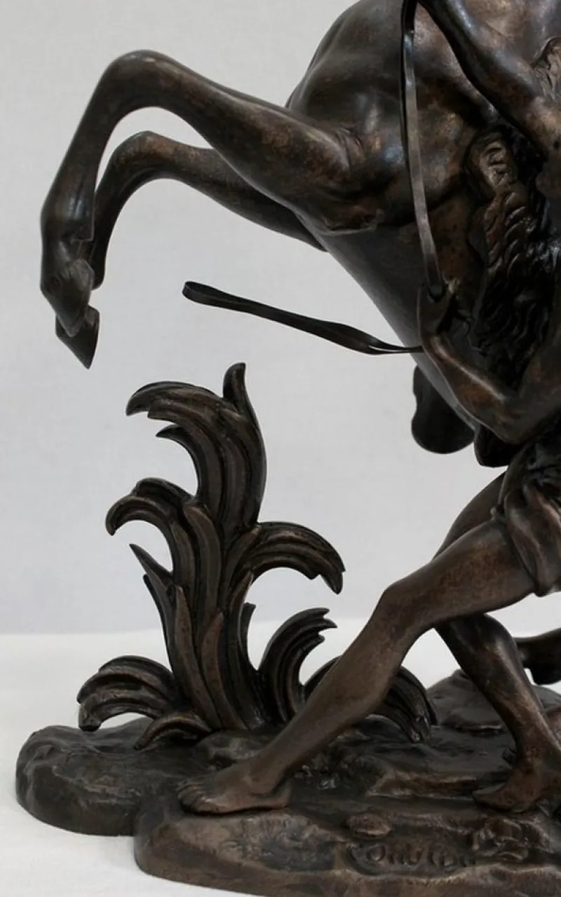 Pamono Bronze Cheval de Marly after G. Coustou, 19th Century> Classical|Sculpture