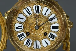 Hot Pamono Bronze Clock by G.Philippe for Palais Royal, 1870s