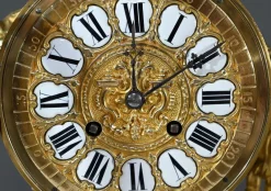Hot Pamono Bronze Clock by G.Philippe for Palais Royal, 1870s