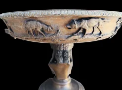 Pamono Bronze Coupe by Ferdinand Barbedienne><noscript><img width=