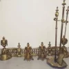 Sale Pamono Bronze Fireplace Tool Set, Set of 8