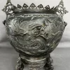 Pamono Bronze Flower Pot, Japan, 1890s> Planters And Jardiniere