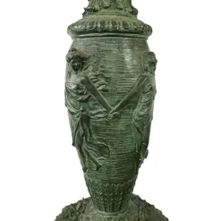 Pamono Bronze Lamps on Marble Base, 1980s, Set of 2><noscript><img width=