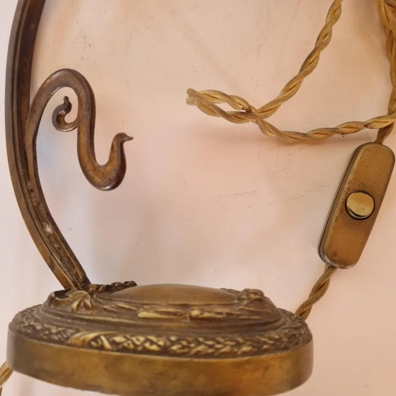 Pamono Bronze Piano or Desk Lamp, Early 1900s> Table Lamps