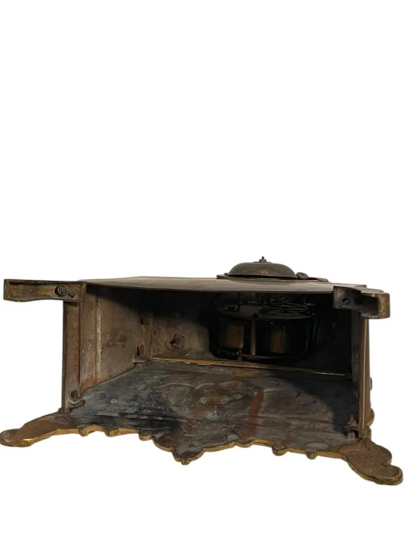 Pamono Bronze Table Clock, France, 19th Century> Clocks
