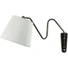 Pamono Bronzed Brass Articulating and Extendable Wall Light attributed to Cosack, 1950s> Wall Lights & Sconces