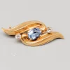 Pamono Brooch in Gold with Spinels> Brooches
