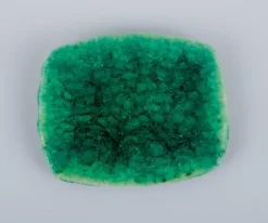 Pamono Brooches in Glazed Stoneware in Different Colors from Ole Bjørn Krüger, 1960s, Set of 7><noscript><img width=