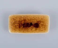 Pamono Brooches in Glazed Stoneware in Different Colors from Ole Bjørn Krüger, 1960s, Set of 7><noscript><img width=