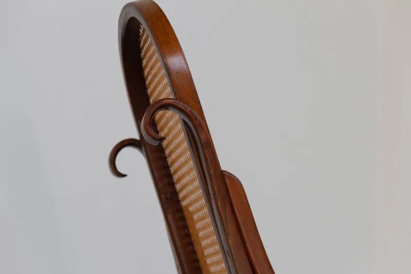 Pamono Brown Bentwood Rocking Chair, 1950s> Rocking Chairs