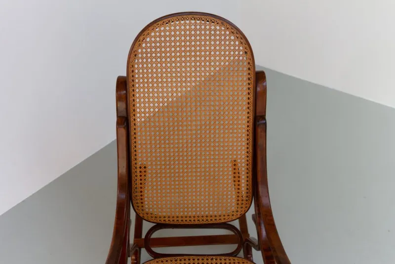 Pamono Brown Bentwood Rocking Chair, 1950s> Rocking Chairs