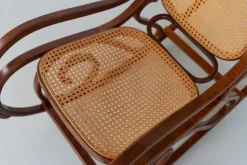Pamono Brown Bentwood Rocking Chair, 1950s><noscript><img width=