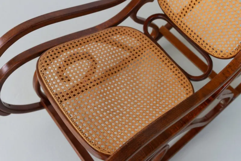 Pamono Brown Bentwood Rocking Chair, 1950s> Rocking Chairs
