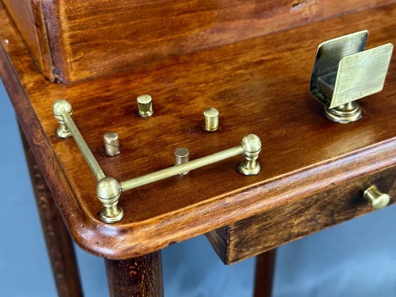 Outlet Pamono Brown Cigar Table, 1920s