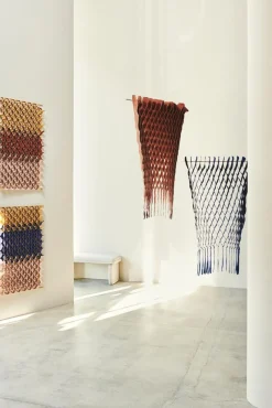 Outlet Pamono Brown Flow Wall Art by Applicata