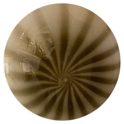Pamono Brown Reeds on White Murano Glass Wall Sconce by Simoeng> Wall Lights & Sconces