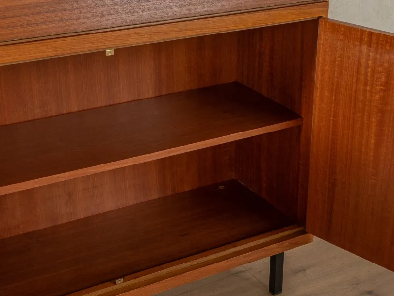 Online Pamono Brown Teak Secretary, 1960s