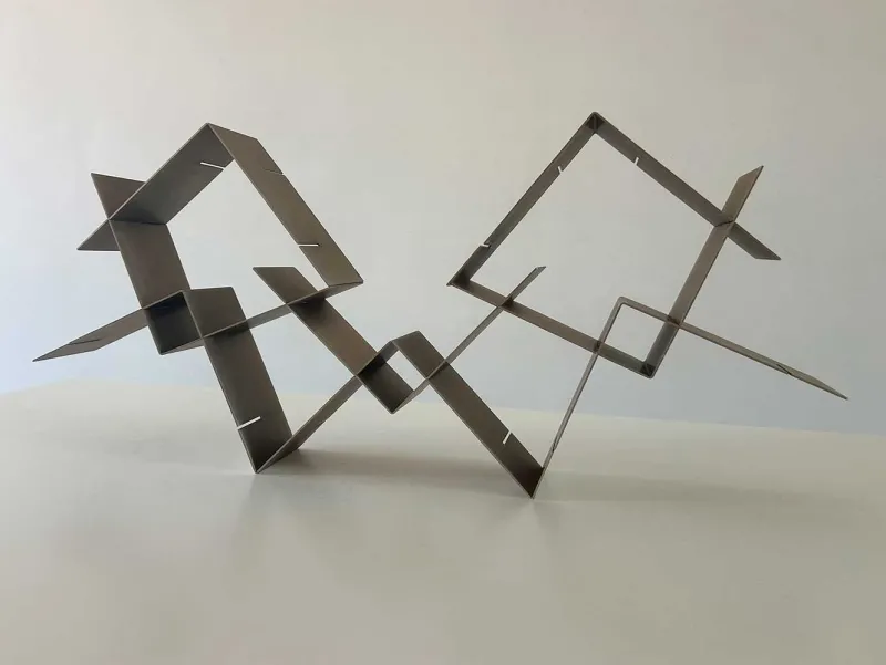 Pamono Bruno Munari, Continuous Structure, 1961-1970, Steel> Sculpture