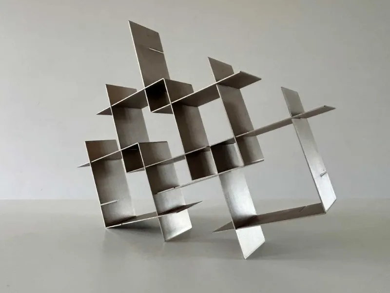 Pamono Bruno Munari, Continuous Structure, 1961-1970, Steel> Sculpture