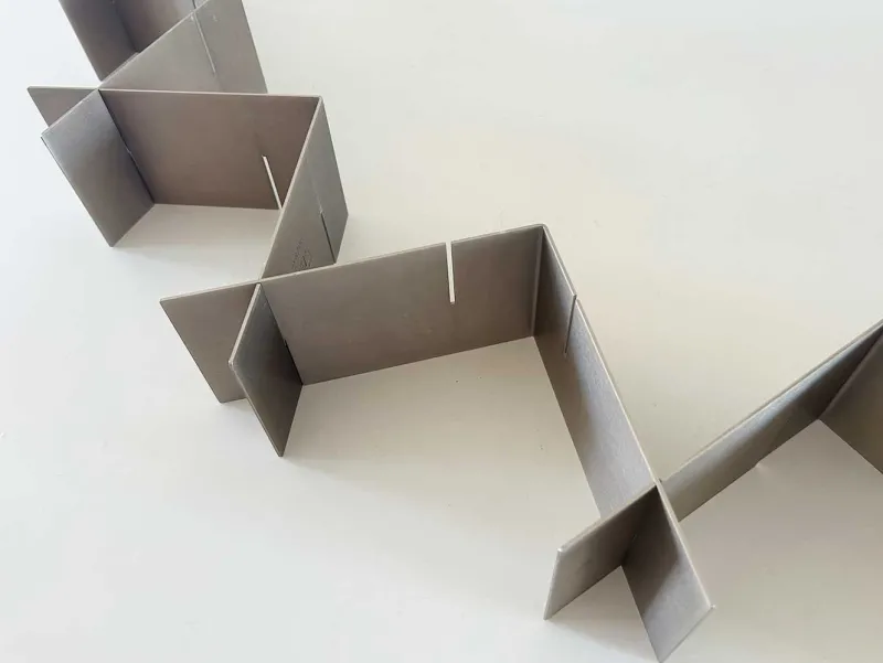 Pamono Bruno Munari, Continuous Structure, 1961-1970, Steel> Sculpture