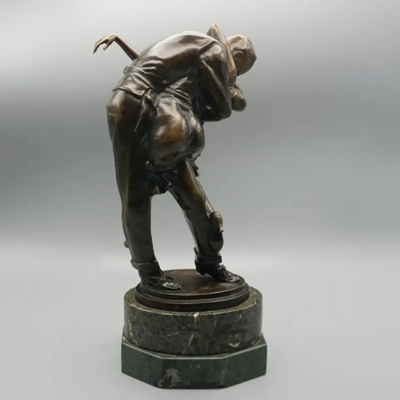 Pamono Bruno Zach, The Kiss, Patinated Bronze Sculpture> Art Deco