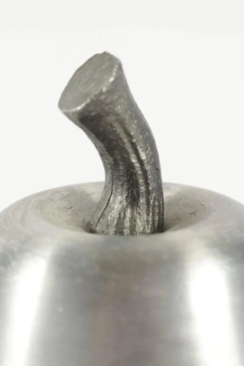 Pamono Brushed Aluminum Pear-Shaped Ice Bucket, 1970s> Ice Buckets & Wine Coolers