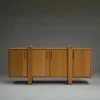 Pamono Brustalist Oak Sideboard, Belgium, 1990s> Sideboards & Buffets